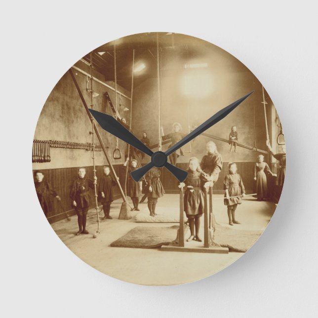 Horloge Ronde Le lycée de Girl, (Recto)