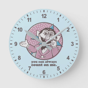 Horloge Ronde Le nombre   Vous Pouvez Toujours Compter Sur Moi