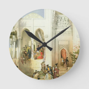 Horloge Ronde Le palais de Khan de Bakou, péninsule d'Apsheron