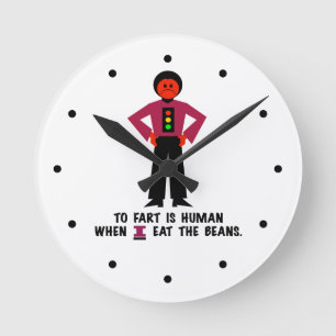 Horloge Ronde Le part est humain