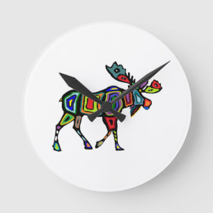 HORLOGE RONDE LE PASSAGE FORTEMENT