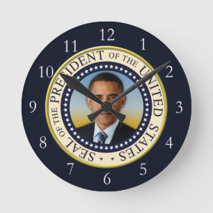 Horloge Ronde Le quarante-cinquième Président commémoratif