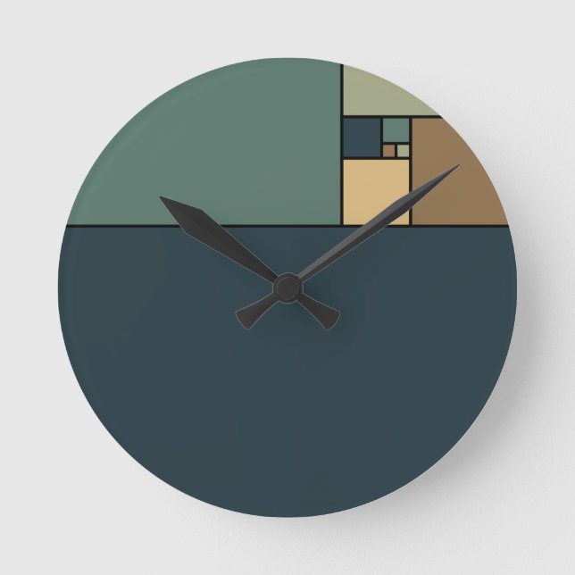 Horloge Ronde Le rapport d'or ajuste (les neutres) (Recto)