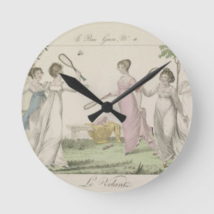 Horloge Ronde Le volant, plaquent 11 de "Le Bon Genre", 180