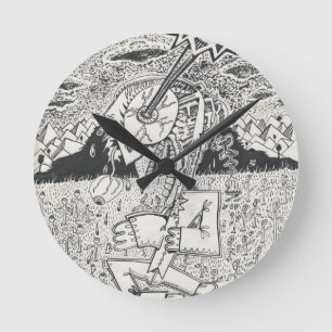 Horloge Ronde L'Ensemencement