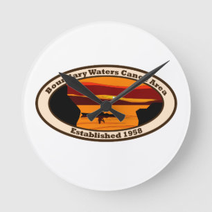 Horloge Ronde Les clocks du Minnesota