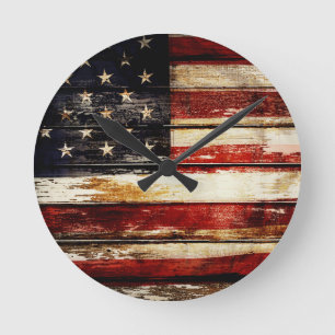 Horloge Ronde LES Etats-Unis