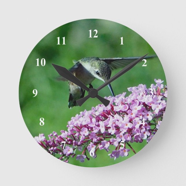 Horloge Ronde Les Flowers du Bourdon (Recto)