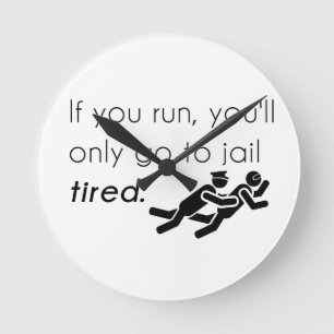 Horloge Ronde Les Jokes