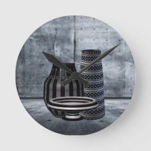 Horloge Ronde Les Potiers