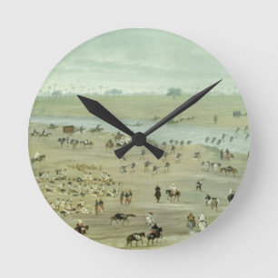 Horloge Ronde Les premiers et deuxièmes corps de l'armée prêt