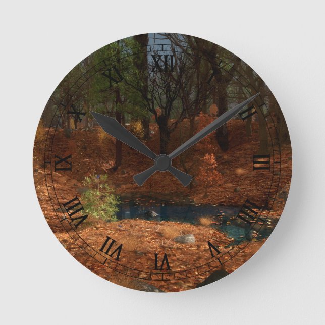 Horloge Ronde L'horloge de l'après-midi de l'année (Recto)