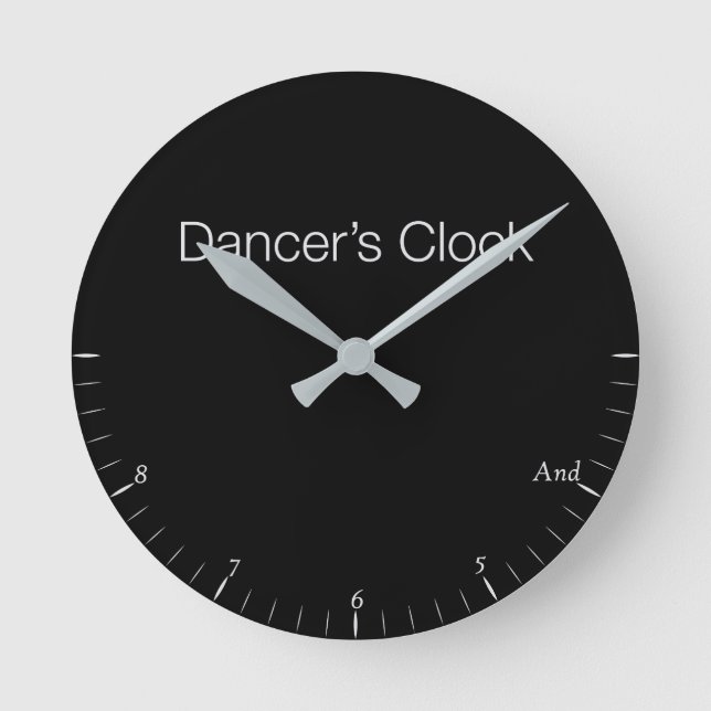 Horloge Ronde L'horloge du danseur (Recto)