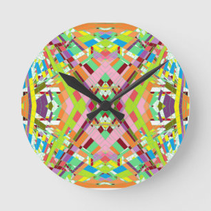 Horloge Ronde Lignes torsion