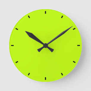 Horloge Ronde Lime