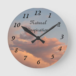 Horloge Ronde L'inspiration naturelle d'Amber Clock !