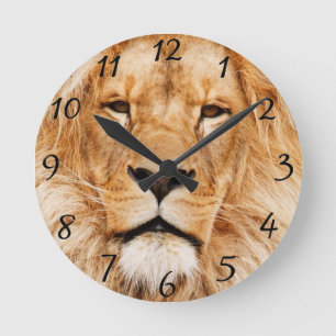Horloge Ronde Lion
