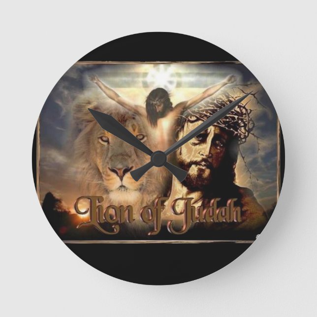 Horloge Ronde Lion de Juda (Recto)