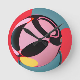 Horloge Ronde Lionne
