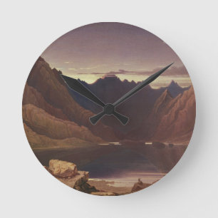 Horloge Ronde Loch Coruisk, île de Skye - Dawn, c.1826-32 (w/c