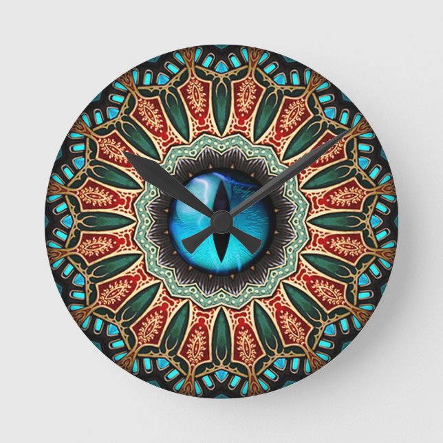 Horloge Ronde L'oeil du dragon (Recto)