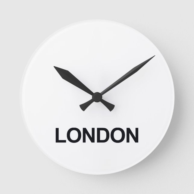 HORLOGE RONDE LONDON WORLDWIDE TIMEZONE CLOCK SET (Recto)