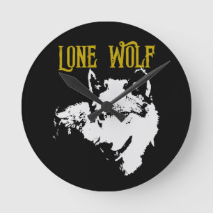 Horloge Ronde Lone Wolf Homme Sigma moderne minimaliste