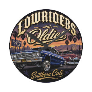 Horloge Ronde Lowriders et classiques