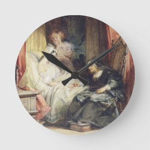 Horloge Ronde L'utilisation des larmes, 1827 (la semaine et