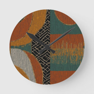 Horloge Ronde Luxe sophistiquée Ile des Caraïbes africaines