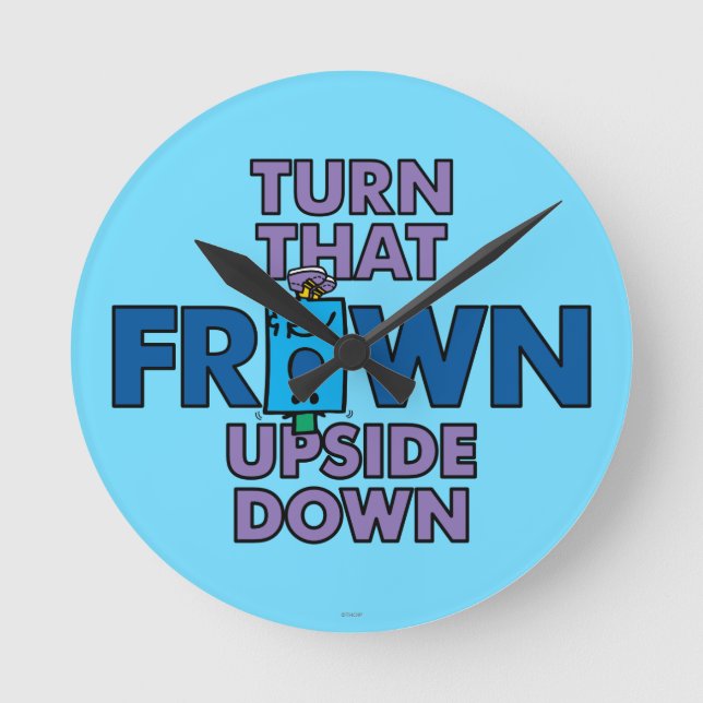 Horloge Ronde M. Grumpy | Turn that Frown Upside Down (Recto)