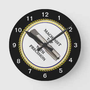 HORLOGE RONDE MACHINE TAP AVEC PRECISION