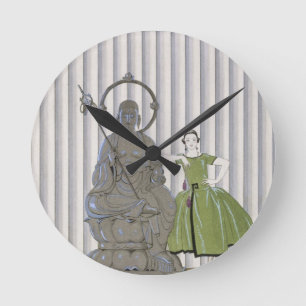 Horloge Ronde Mademoiselle Spinelly Chez Elle, 1920 (PRI de