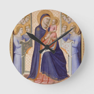 Horloge Ronde Madonna à Glory, c.1315