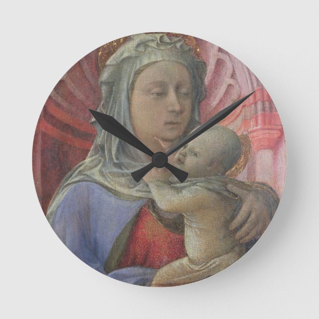 Horloge Ronde Madonna and Child, c.1430 (tempera on panel) (Recto)