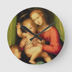 Horloge Ronde Madonna and Child with St. John