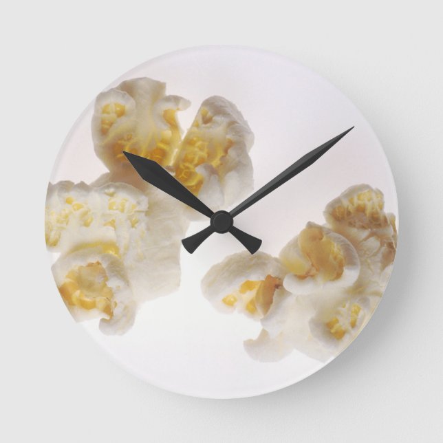 Horloge Ronde Maïs éclaté (Recto)
