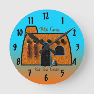 Horloge Ronde Maison de la maison es Su de MI