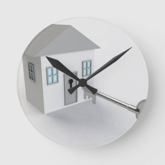 Horloge Ronde Maison principale, vrai agent immobilier, se