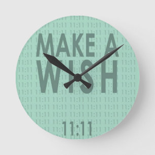 Horloge Ronde Make A Wish