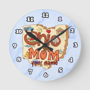 Horloge Ronde Maman de l'Ohio
