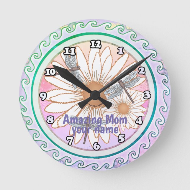 Horloge Ronde Maman Extraordinaire (Recto)