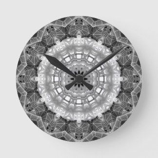 Horloge Ronde Mandala Wall Clock