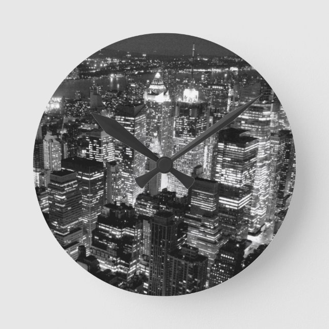 Horloge Ronde Manhattan New York (Recto)