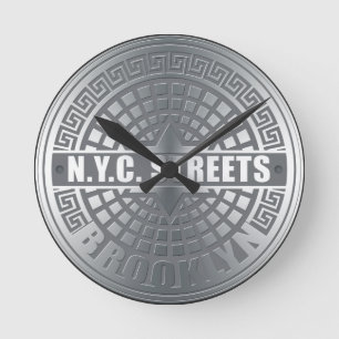 Horloge Ronde Manhole Covers Brooklyn