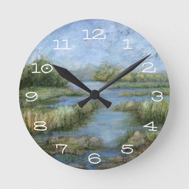 Horloge Ronde Marécage I (Recto)