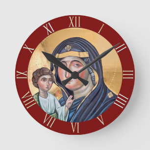 Horloge Ronde Maria Advocata Nostra
