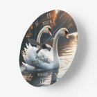 Mariage de Swans romantiques