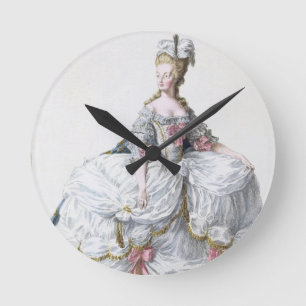 Horloge Ronde Marie Antoinette (1752-93) de 'DES Estam de