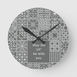 Horloge Ronde May the "Fourth" Be With You Sampler Quilt